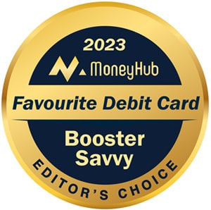 favourite debit card Booster Savvy