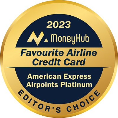 Amex Airpoints Platinum Award Winner 2023