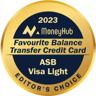 Favourite Year-Round Balance Transfer Credit Card ASB Visa Light
