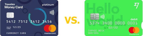 Wise Debit Card vs Travelex Money Card