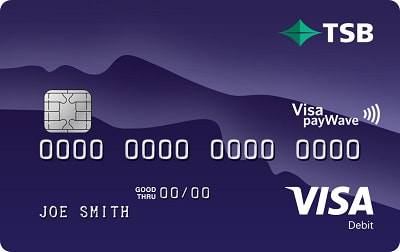 TSB Visa Debit Card